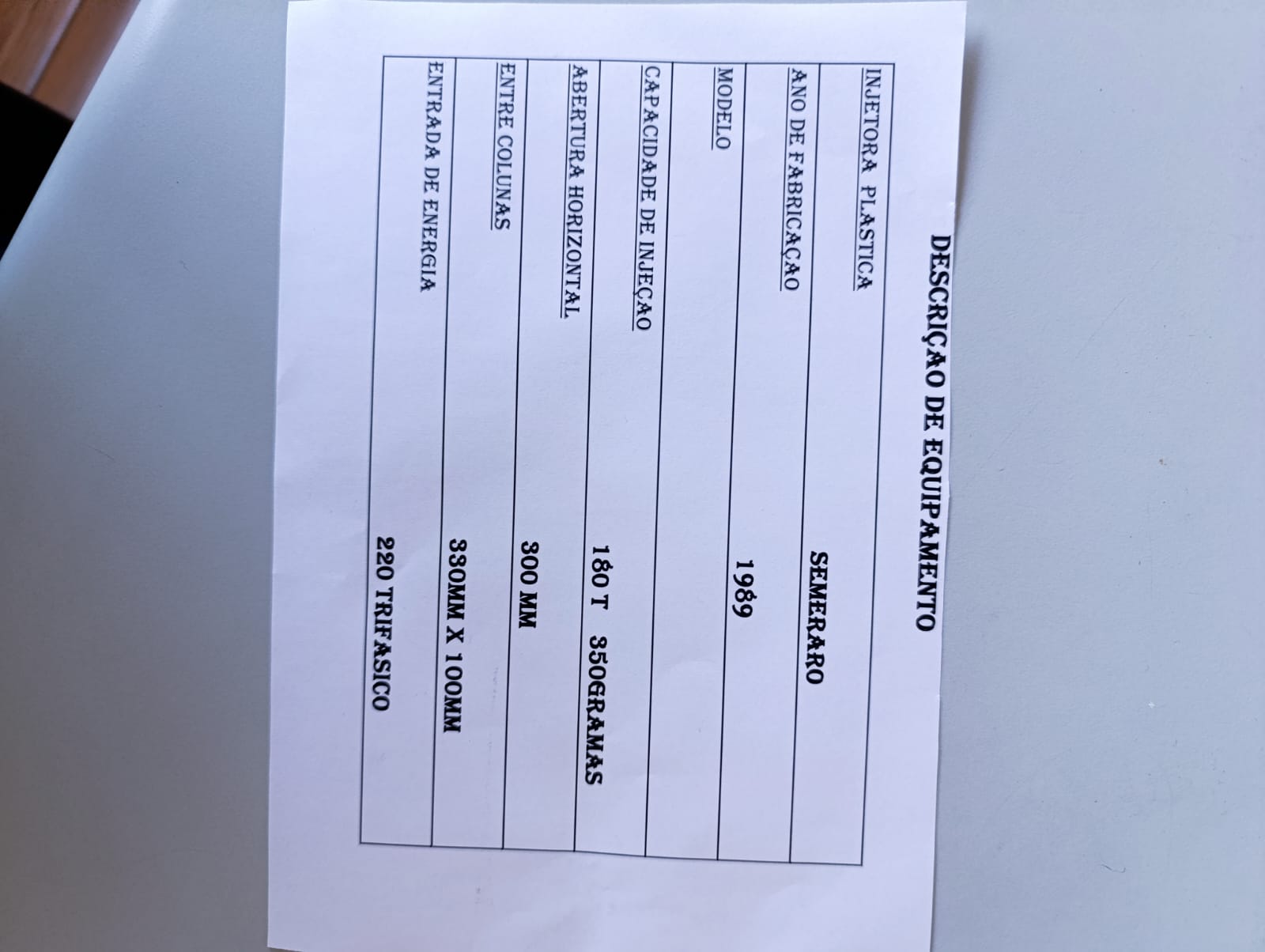 Lote de injetoras usadas! Aceita propostas!!